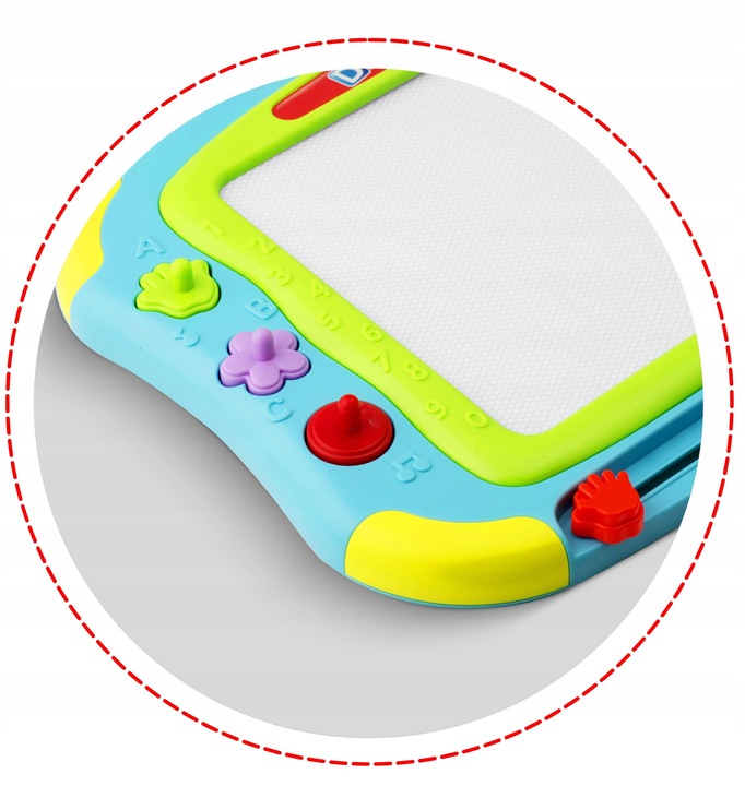 ZNIKOPIS TABLICA MAGNETYCZNA STOLIK DO RYSOWANIA DLA DZIECI RICOKIDS