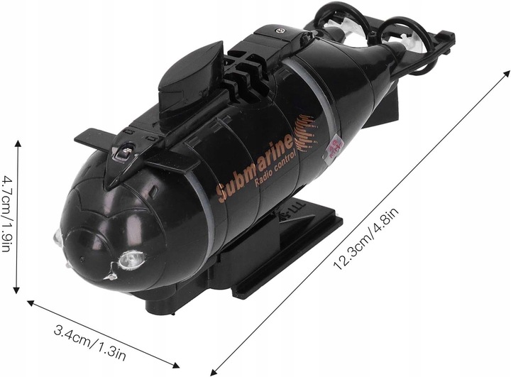 ŁÓDŹ PODWODNA RC PILOT ZDALNEGO STEROWANIA 2,4G PREZENT DLA DZIECI