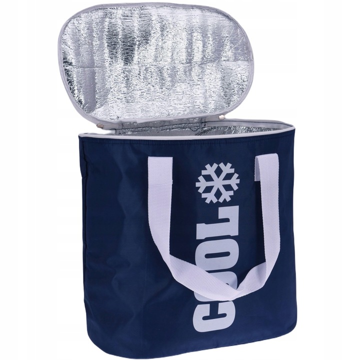 DUŻA TORBA TERMICZNA izolacja Pojemna DO SAMOCHODU na piknik plażę 24l box