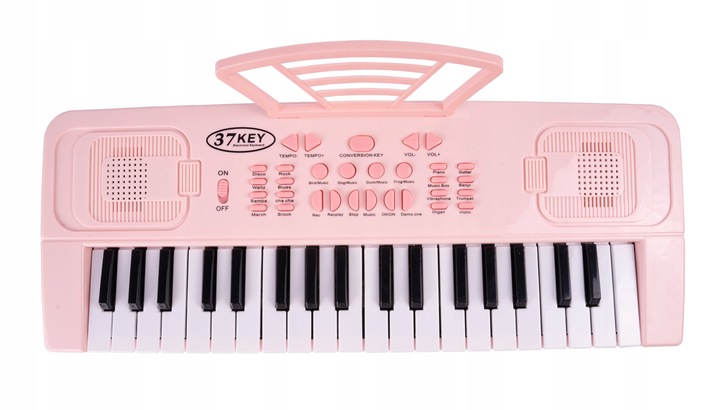 ORGANY PIANINO ELEKTRONICZNE MIKROFON 37 KLAWISZY DEMO KEYBOARD DLA DZIECI