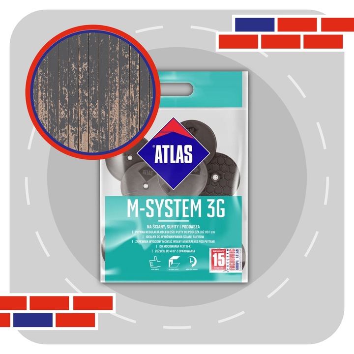 ZESTAW ATLAS M-SYSTEM L50 ŚCIANA SUFIT
