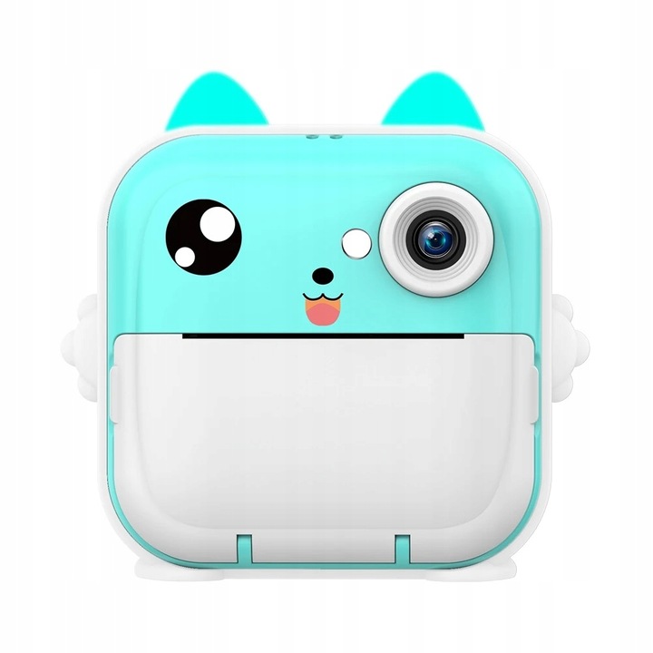 APARAT CYFROWY NATCHMIASTOWY Z DRUKARKĄ DLA DZIECI GRY ROLKI N