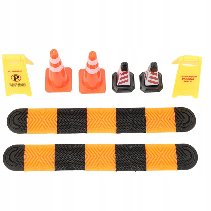 WSPINACZKA SAMOCHÓD NASTRÓJ KAWAŁEK PROGI ZWALNIAJĄCE ROŻKI ZNAKI OSTRZEGAW