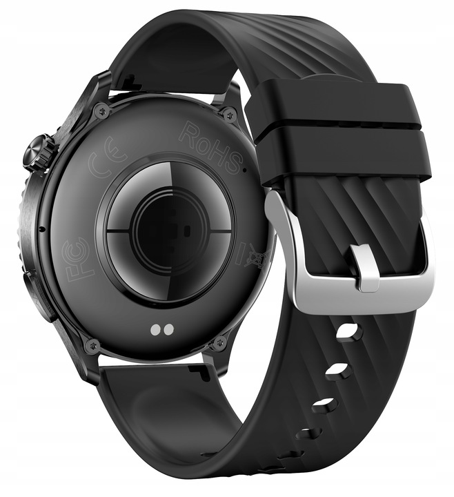 ZEGAREK MĘSKI SMARTWATCH AMOLED EKG DO ROZMÓW GLUKOZA CIŚNIENIE 440 MENU PL