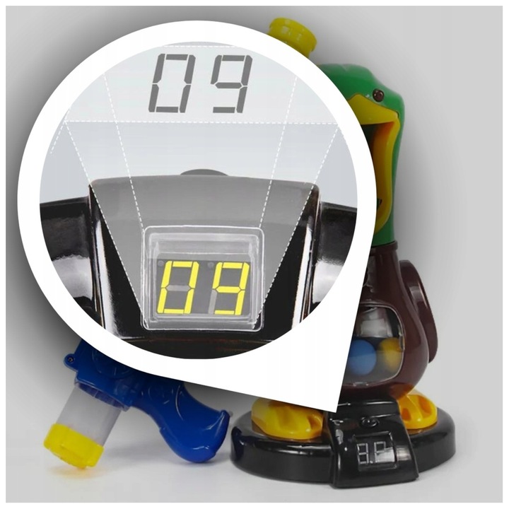 GŁODNA KACZKA STRZELANIE DO CELU PISTOLET ZABAWKOWY 2X GRA ZRĘCZNOŚCIOWA