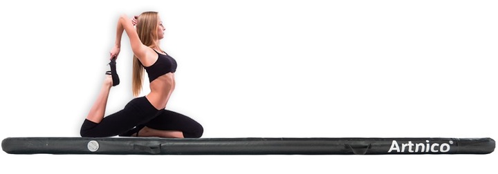 MATA GIMNASTYCZNA DMUCHANA ŚCIEŻKA AKROBATYCZNA 4m MATERAC ĆWICZEŃ AIRTRACK