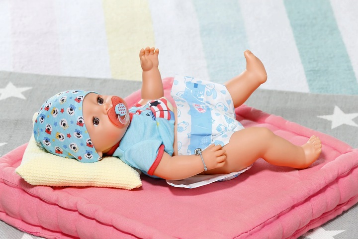 BABY BORN LALKA CHŁOPIEC INTERAKTYWNA MAGIC BOY 10 FUNKCJI 43cm 834992