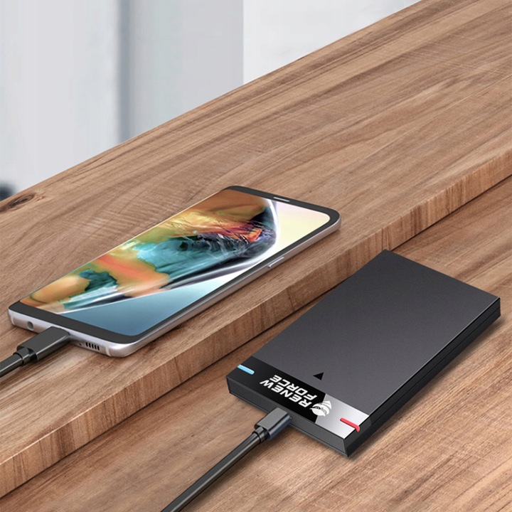 Kieszeń Na Dysk HDD Obudowa Dysku Twardego SATA 2,5'' do 5 Gbps USB 3.2