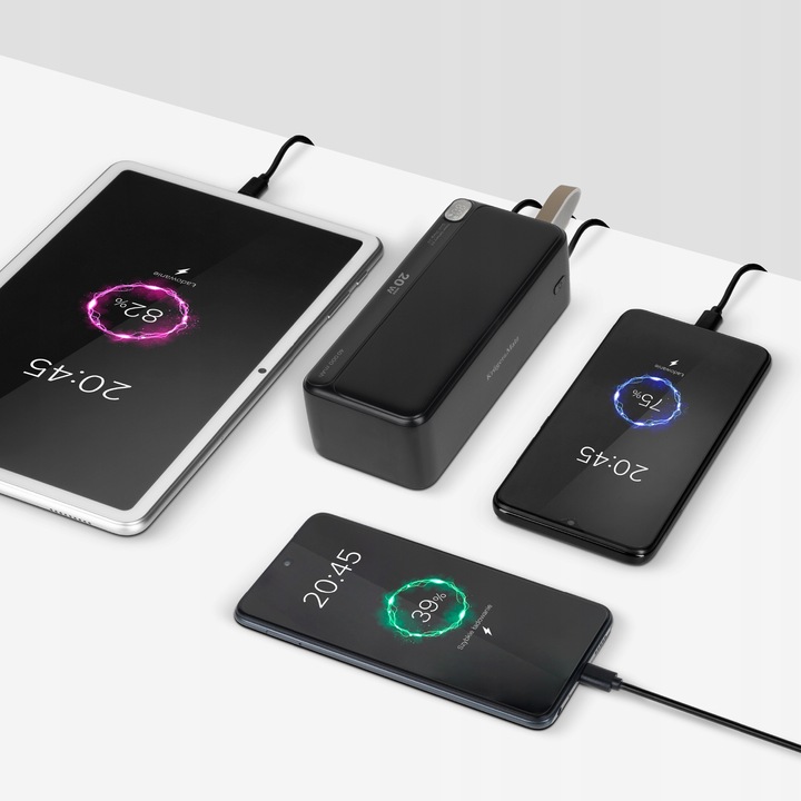 Power bank 40000mAh 20W QC PD USB-C KrugerMatz