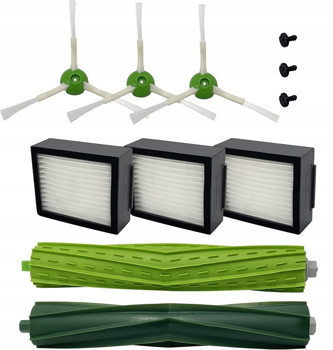 AKCESORIA FILTRY SZCZOTKI DO iRobot Roomba E4 E5 E6 E7 I3 I4 I5 I6 I7 I8 J7