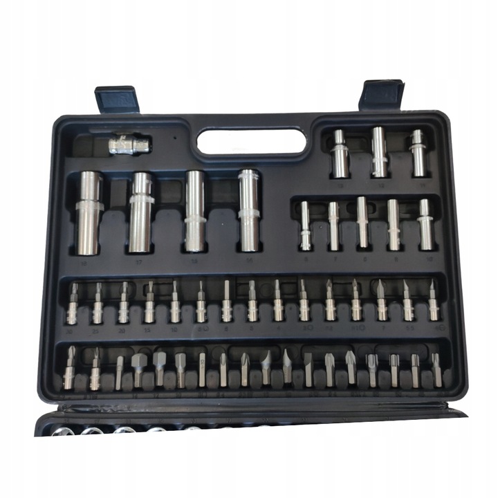 Zestaw kluczy nasadowych w walizce 94 el. Bity