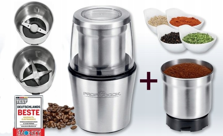 MŁYNEK DO KAWY ZIÓŁ ROZDRABNIACZ PROFI COOK PC-KSW