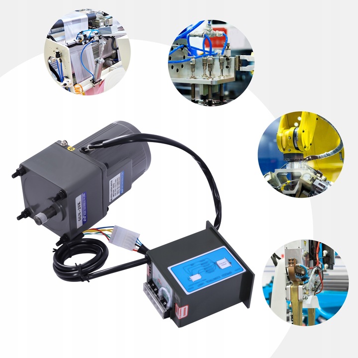 Silnik regulacji prędkości 40W 20K + regulator prędkości - 220V