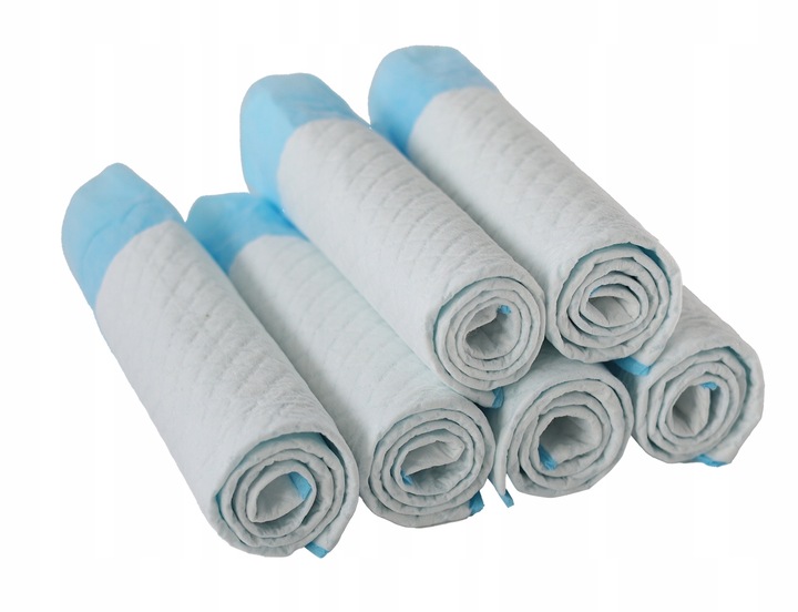 PODKŁADY CHŁONNE HIGIENICZNE MATY JEDNORAZOWE DO PRZEWIJANIA 45x60 100 SZT