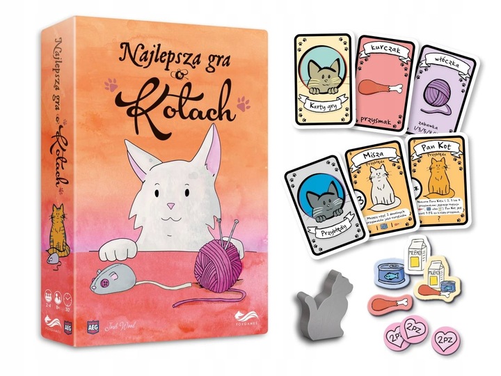 3w1 Najlepsza gra o kotach planszowa 1. ROZSZERZENIE 2. DODATEK PRZYBŁĘDY