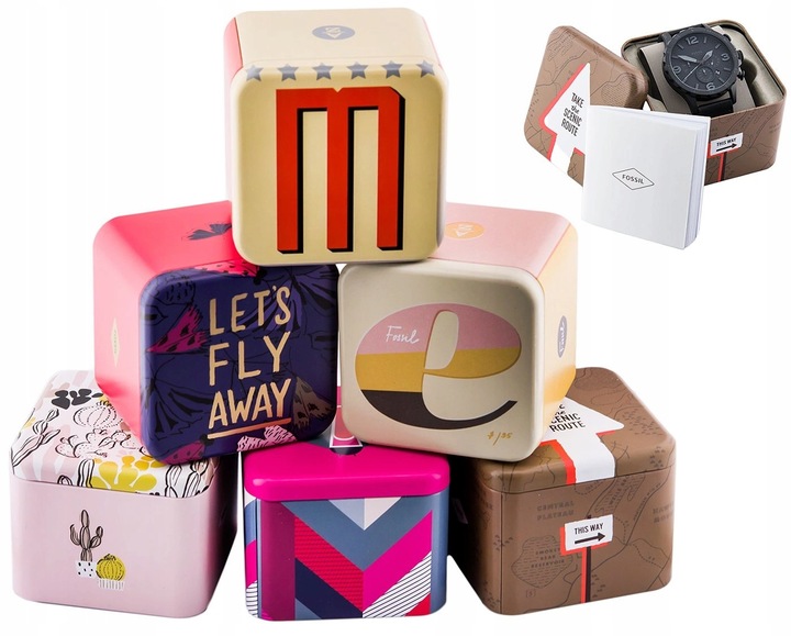 MĘSKI ZEGAREK FOSSIL FS5447 MINIMALIST + PUDEŁKO