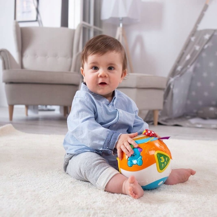 VTECH INTERAKTYWNA KULA HULA ZABAWKA DLA DZIECI MIGOCZĄCA ŚWIECĄCA