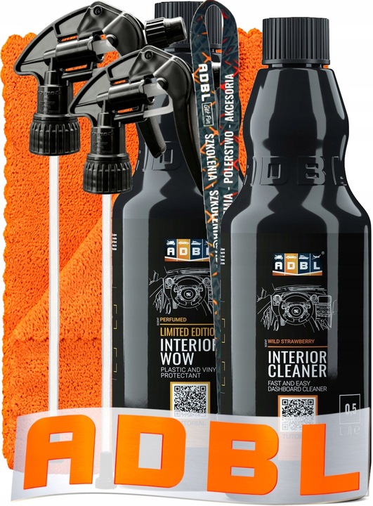 ADBL Zestaw Do Czyszczenia Plastików Interior Cleaner Dressing Interior WOW