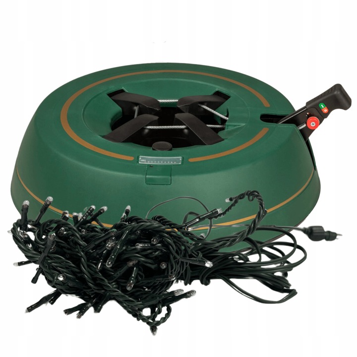 STOJAK CHOINKOWY KAMAI PODSTAWKA NA CHOINKĘ 2M + GRATIS 100 LAMPEK LED