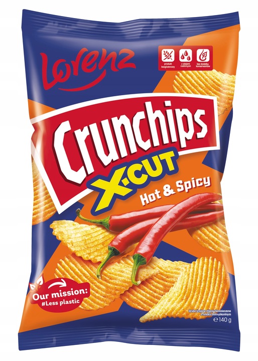Zestaw Chipsy Crunchips MIX 6+1 Gratis (7x140g)