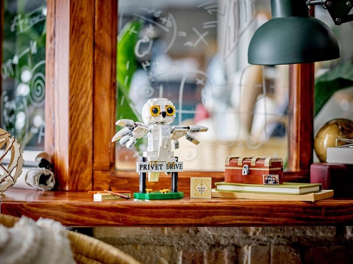KLOCKI LEGO HARRY POTTER 76425 HEDWIGA Z WIZYTĄ PRIVET DRIVE 4 LIST + TORBA