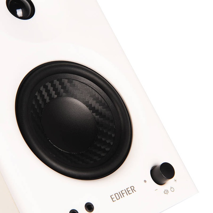 EDIFIER PROFESJONALNE GŁOŚNIKI MR4 ZESTAW AUDIO 2.0 42W ELEGANCKIE AUX