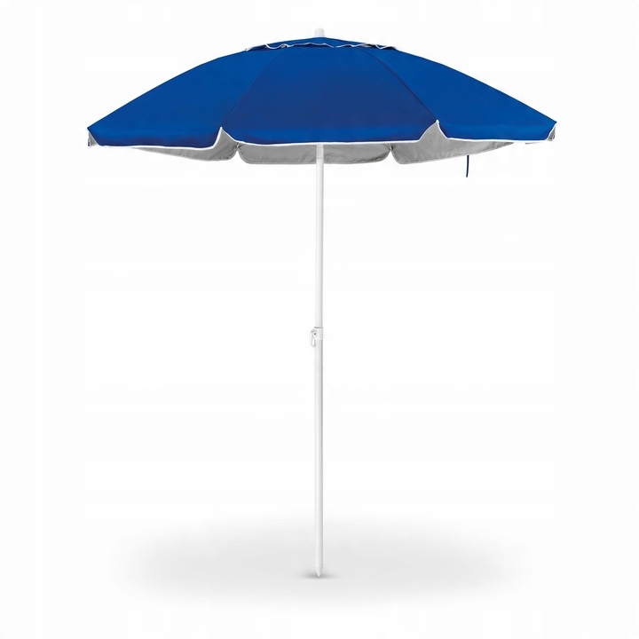 PARASOL PLAŻOWY Łamany REGULOWANY na BALKON Ogród Tadar Niebieski 200 cm