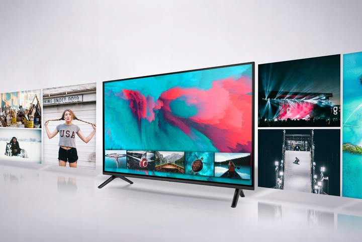 Telewizor 32'' Kruger&Matz HD 2xHDMI USB DVB-T2 H.265 HEVC