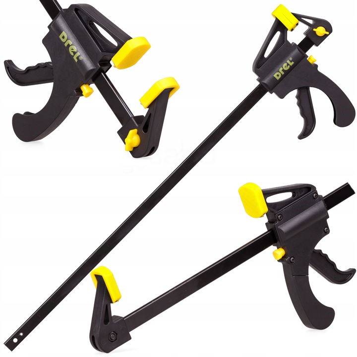 Ścisk stolarski szybkozaciskowy 900mm