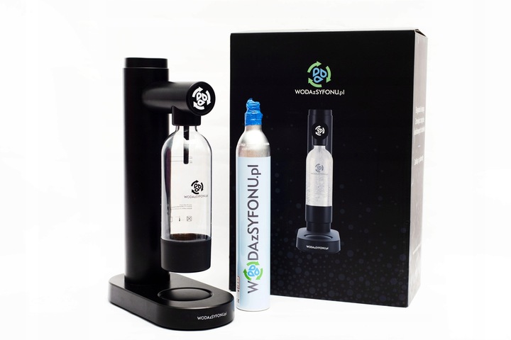 Saturator do wody gazowanej Wodazsyfonu + butelka 0,9l + nabój co2 soda