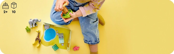 LEGO 10971 Duplo Dzikie zwierzęta Afryki + GRATIS Torba Prezentowa LEGO