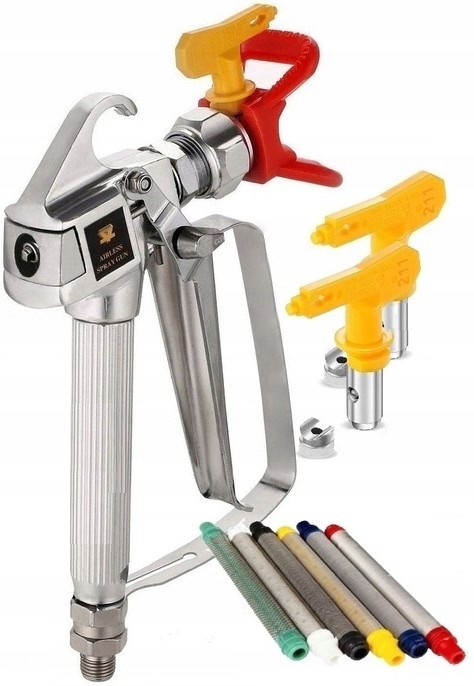 PISTOLET MALARSKI KPL + DYSZA AGREGAT MALARSKI