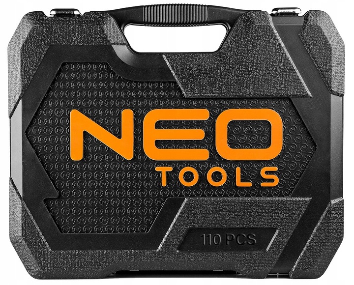 NEO 10-066 ZESTAW KLUCZE NASADOWE NASADKI TORX 1/4" 1/2" walizka 110el XXXL
