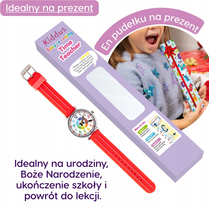 Kiddus Nauczyciel Czasu Polski Czerwony