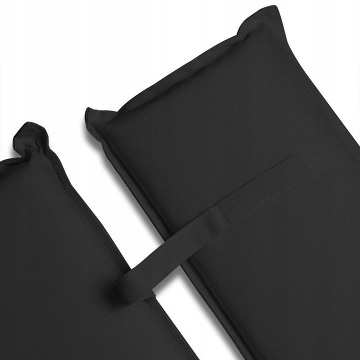 MATERAC PODUSZKA PODUCHA NA LEŻAK 182x61x7cm SZARY