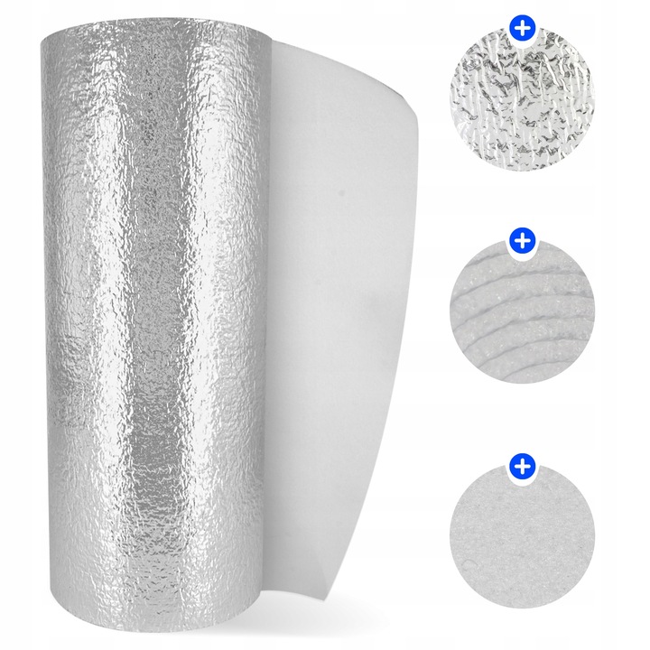 Ekran zagrzejnikowy VitArt 10000 x 500 x 3 mm ODBIJAJĄCY CIEPŁO MATA