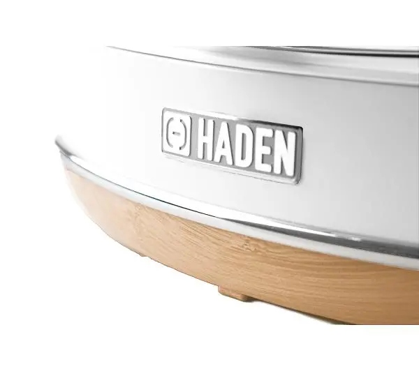 Ekspres przelewowy do kawy Haden Dorchester 1080W 1,5L Dzbanek Biały