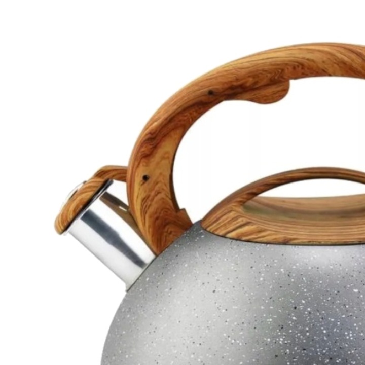 CZAJNIK TRADYCYJNY Z GWIZDKIEM STALOWY 3L GAZ