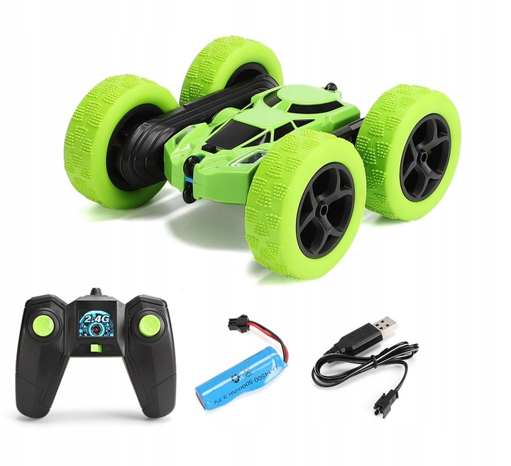 Samochód RC Zdalnie Sterowany 360 stopni 15km/h - Zielony