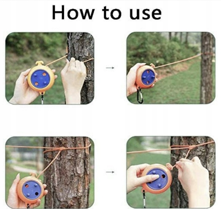 Sznurek Kempingowy kemping Namiot suszenie zestaw spinaczy linka do prania