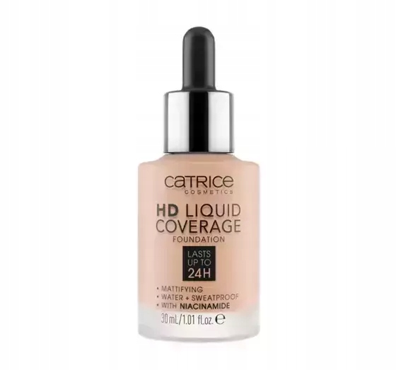 CATRICE HD Liquid Coverage podkład 020 Rose Beige