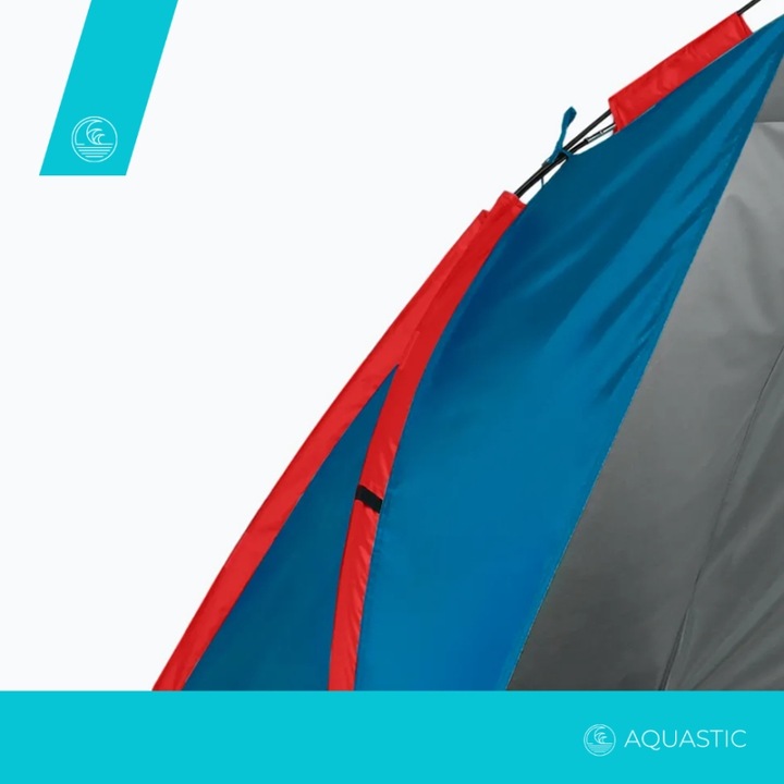 Namiot plażowy AQUASTIC Concielo niebieski OS LEKKOŚĆ WYTRZYMAŁOŚĆ