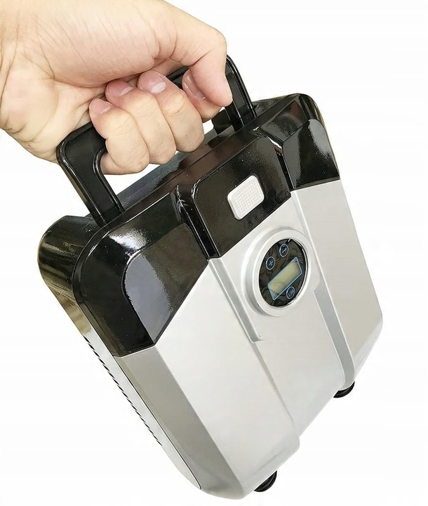 Mocna Pompka Elektryczna z Wyświetlaczem LCD + 5 adapterów do SUP Pontonów