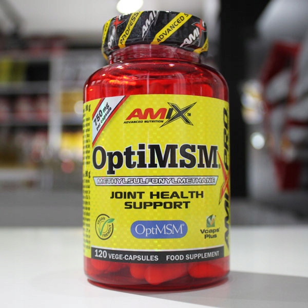 SIARKA MSM Amix Mocna Formuła 3000mg - Kapsułki najczystsza siarka OptiMSM