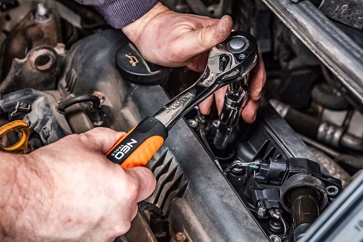 Zestaw 2 szt. Grzechotka 72T Treszczotka 1/2 + 1/4 Duża i Mała NEO