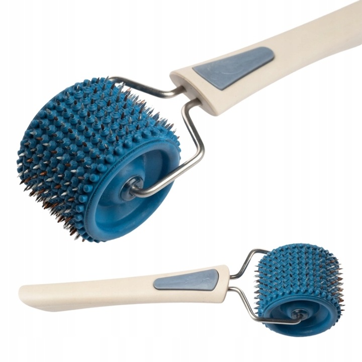 Aplikator LYAPKO WAŁEK z igłami do masażu twarzy NIEBIESKI + GRATIS