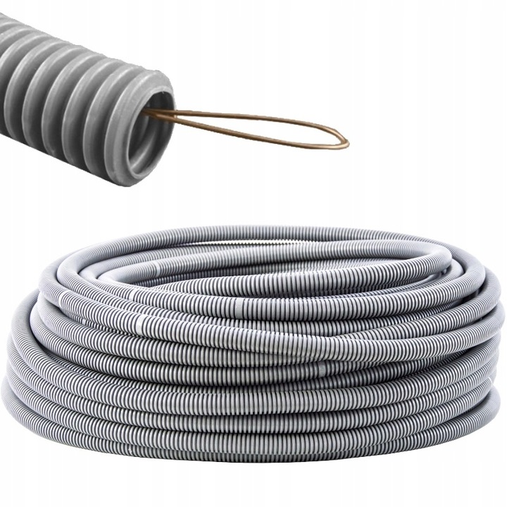 Peszel Rura Karbowana do Zabezpieczeń Kabli z Pilotem RKLSP 320N 20/16 50m