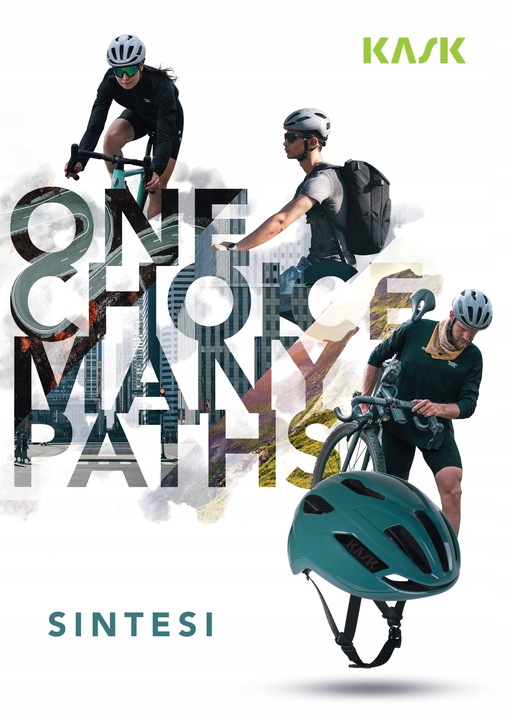 Kask rowerowy KASK Sintesi Szary