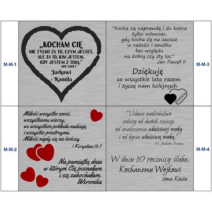 Grawerowany nieśmiertelnik stal 316L prezent + pudełko z dedykacją