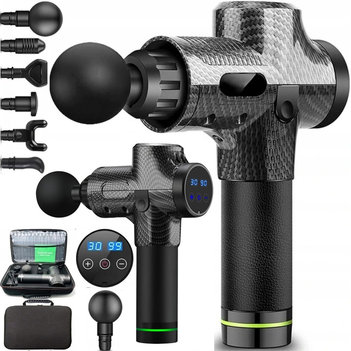 PISTOLET DO MASAŻU MOCNY MASAŻER GUN MSPORT PRO 3